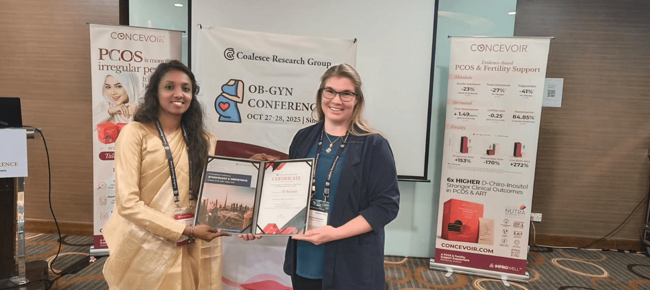 Dr. Sai Ram at OB-GYN Conference